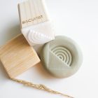 Szivárvány mintás agyagpecsét