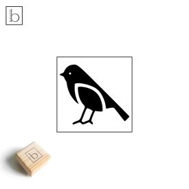 Madár álló ikon agyagpecsét