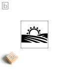 Naplemente ikon agyagpecsét