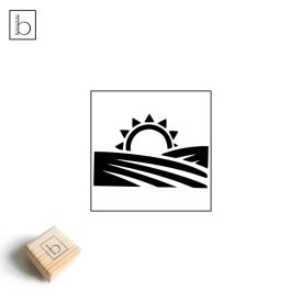 Naplemente ikon agyagpecsét