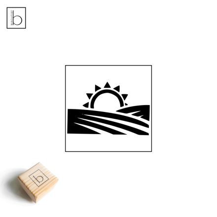 Naplemente ikon agyagpecsét