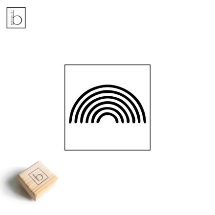 Szivárvány ikon agyagpecsét