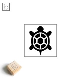 Teknősbéka ikon agyagpecsét