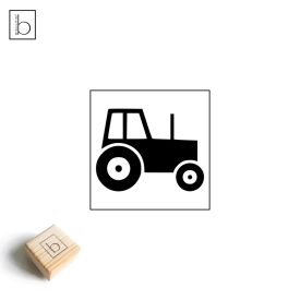 Traktor ikon agyagpecsét