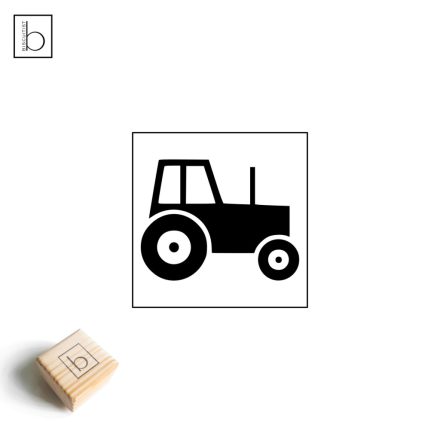 Traktor ikon agyagpecsét