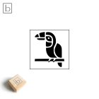 Tukán ikon agyagpecsét