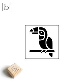 Tukán ikon agyagpecsét