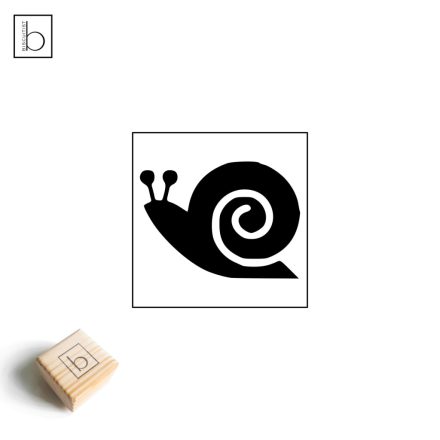 Csiga ikon agyagpecsét