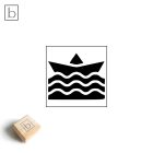 Hajó ikon agyagpecsét