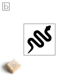 Kígyó ikon agyagpecsét