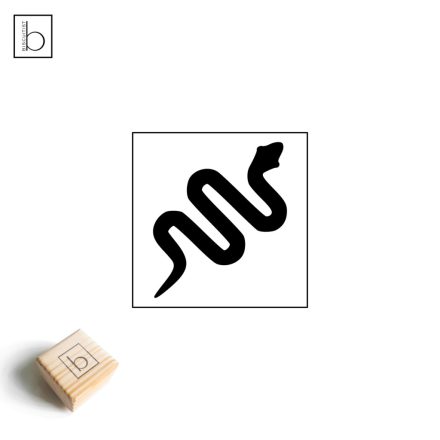 Kígyó ikon agyagpecsét