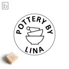 Tálak Pottery by - Személyre szabható agyagpecsét