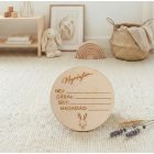 Fa Születési Emléktábla és Fotókellék - Nyuszis