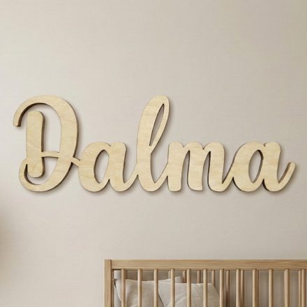 Névtábla – Gyerekszoba és babaszoba faldekoráció, fotózási kellék