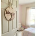 Majom - Egyedi állatos ajtó és falidísz gyerekszobába