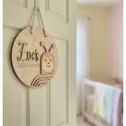 Méhecske - Egyedi állatos ajtó és falidísz gyerekszobába