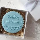 Happy Birthday 3 - feliratos kekszpecsét