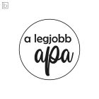 A legjobb apa - feliratos kekszpecsét