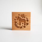 dala lovas mintájú fából készült  kekszpecsét