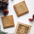 Fenyőfa - Karácsonyi mézeskalács kekszpecsét