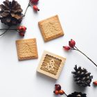 Fenyőfa - Karácsonyi mézeskalács kekszpecsét