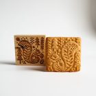 Mókus - Karácsonyi mézeskalács kekszpecsét folklór skandináv mintával