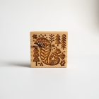 Mókus - Karácsonyi mézeskalács kekszpecsét folklór skandináv mintával