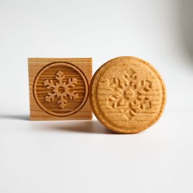 Hópehely - Karácsonyi mézeskalács kekszpecsét