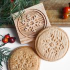 Hópehely - Karácsonyi mézeskalács kekszpecsét