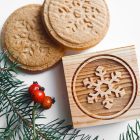 Hópehely - Karácsonyi mézeskalács kekszpecsét