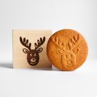 Rudolf a rénszarvas - Karácsonyi mézeskalács sütipecsét