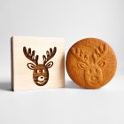 Rudolf a rénszarvas - Karácsonyi mézeskalács sütipecsét