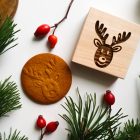 Rudolf a rénszarvas - Karácsonyi mézeskalács sütipecsét