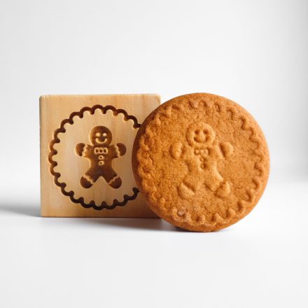 Mézi mintás fa sütipecsét és mézi mintás spekulatius