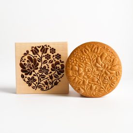 Népi virágminta - Sütipecsét