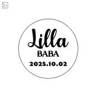 Baba és születési dátum - Kekszpecsét