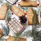 Mézeskalács ház készítő szett – Dutch vékony vonalas