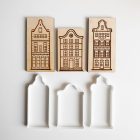 Mézeskalács ház készítő szett – Dutch vékony vonalas