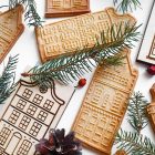 Mézeskalács ház készítő szett – Dutch vékony vonalas