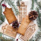 Mézeskalács ház készítő szett – Dutch vastag vonalas