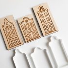 Mézeskalács ház készítő szett – Dutch vastag vonalas