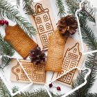 Mézeskalács ház készítő szett – Dutch vastag vonalas