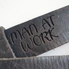 Bőr öv gravírozása - hozott anyagra