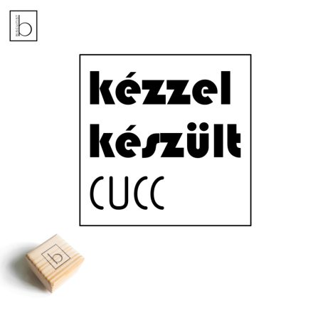 Kézzel készült cucc - Csomagolási bélyegző