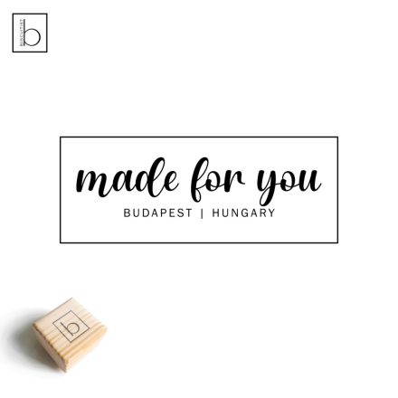 Made for you - Csomagolási bélyegző