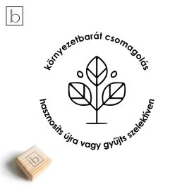 Környezetbarát csomagolás - Csomagolási bélyegző