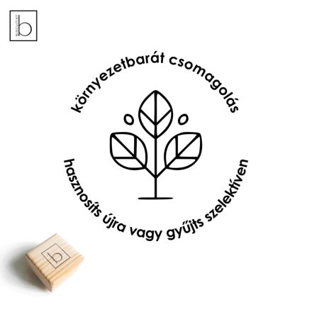 Környezetbarát csomagolás - Csomagolási bélyegző