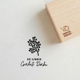 Bimbós ág - Ex libris pecsét