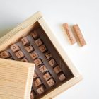 Karakter szappanpecsétek – betűk, számok, írásjelek