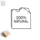 100% NATURAL - Egyszerű szappanpecsét